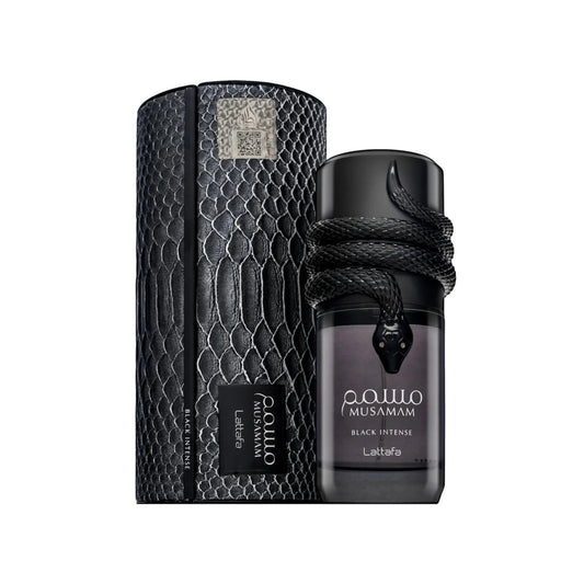 Musamam Black Intense di Lattafa - EDP 100ml