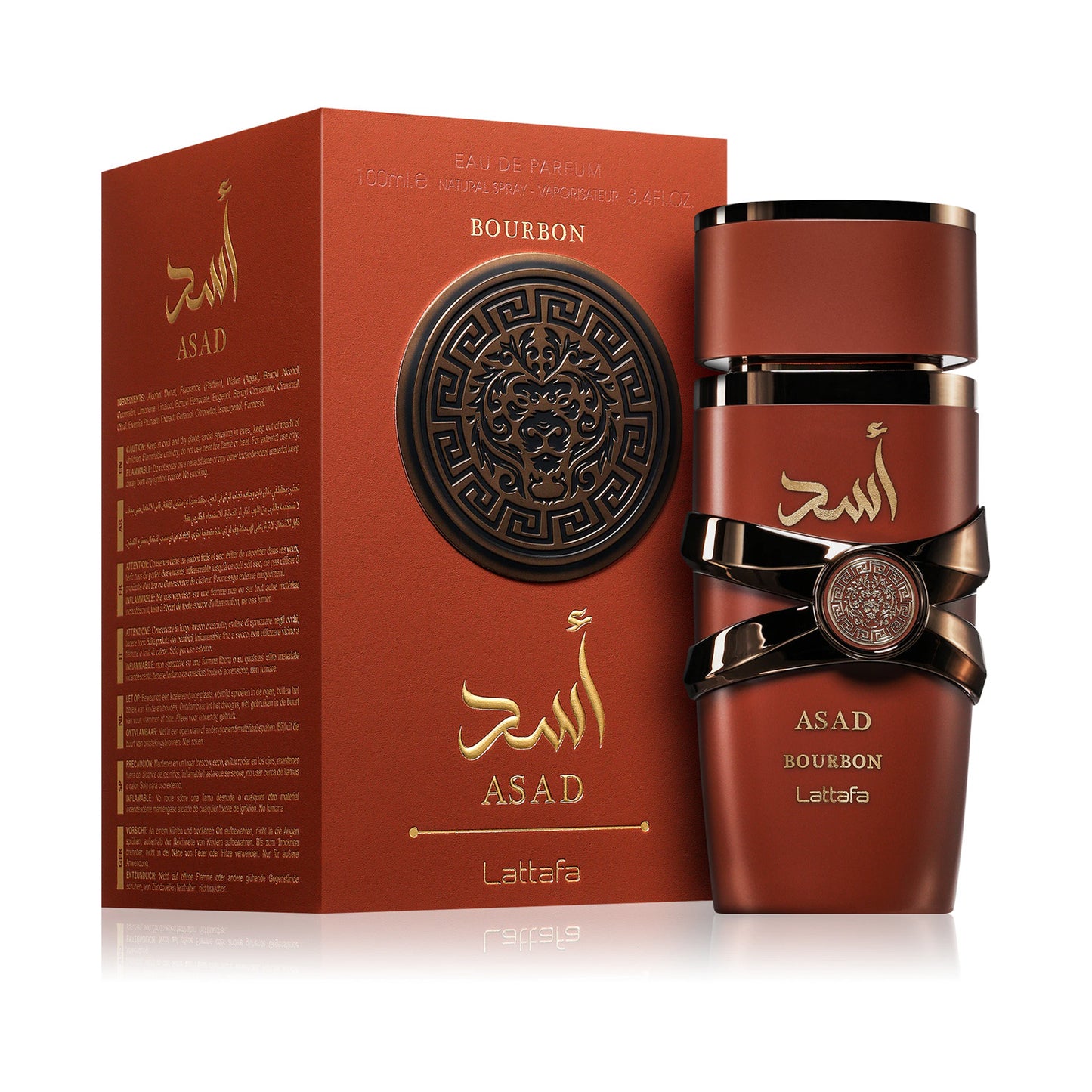 Asad Bourbon di Lattafa - EDP 100ml